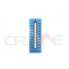 英国温度美TMC/THERMAX 10格系列温度试纸/监控温度变色试纸/热敏试纸